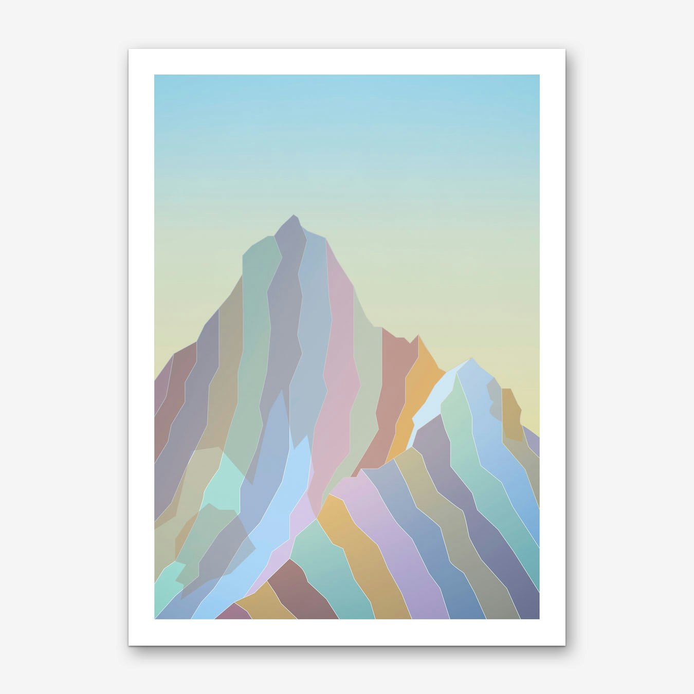 Mountains Art Print | Free Shipping | Fy